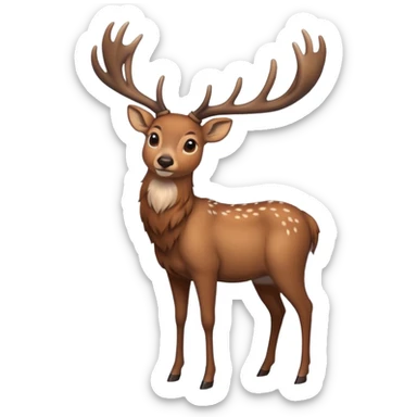 a new yeas's deer sticker
