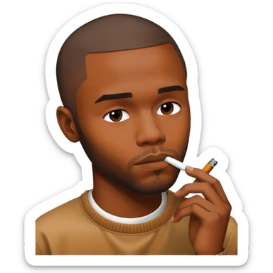 frank ocean smoking sticker