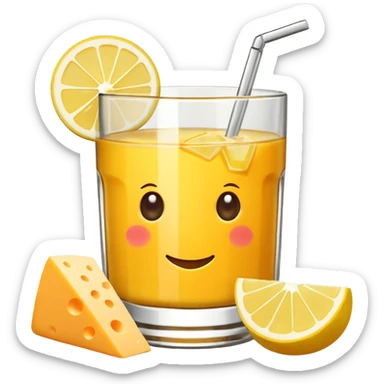 Sharp cheddar lemonade sticker