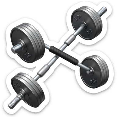 Barbell sticker