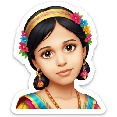 Traditional Dancer sticker