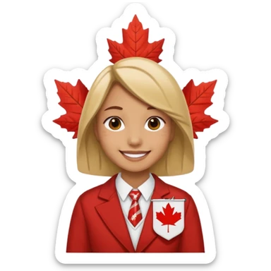 I have been in Canada for 3 years sticker
