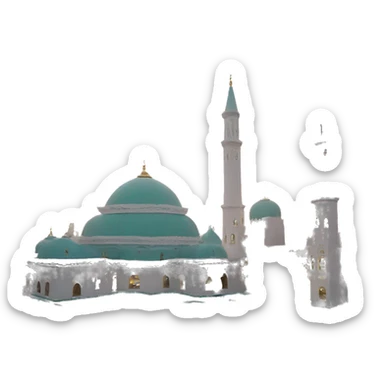 Madina mosque sticker