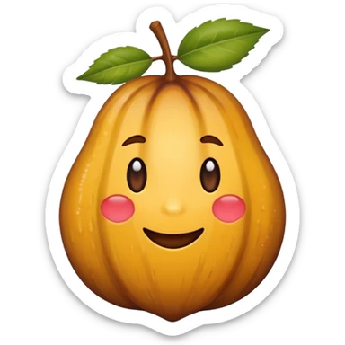 cute date fruit sticker sticker