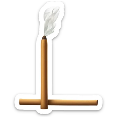 Incense stick sticker
