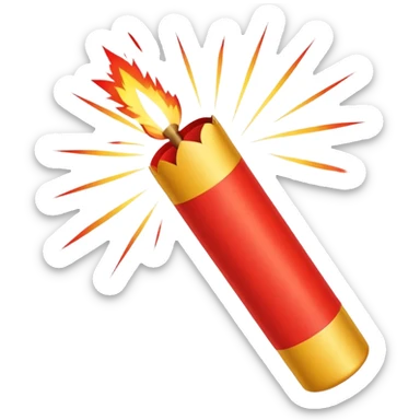 firecracker ㅔㅑㅜㅏ sticker