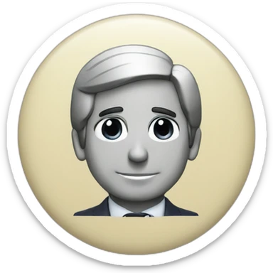 Michael Scott with plaque written NATHALIA sticker