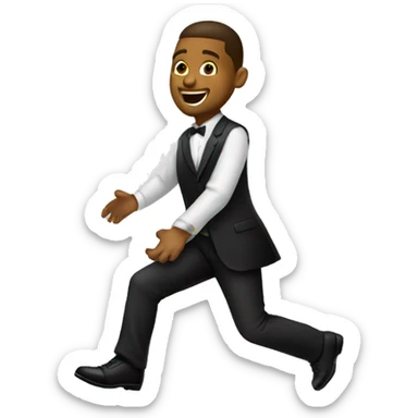 Usher doing the usher slide sticker