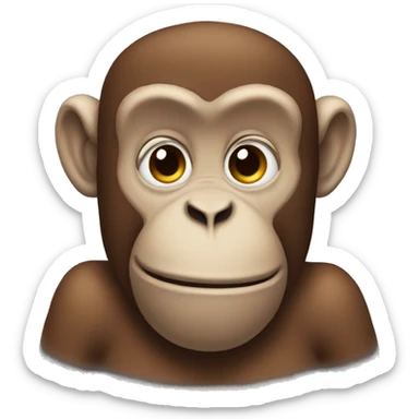 monkey sticker