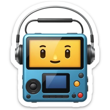 walkman sticker