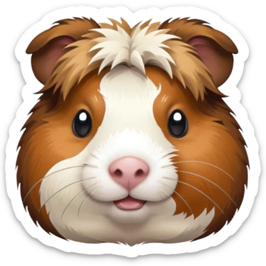 Баллы твич Морская свинка 28x28 sticker