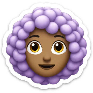 Lilac Netflix logo sticker