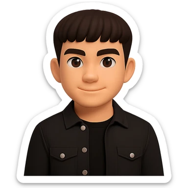 Slightly increase the volume of the upper body of the girl, make the skin color uniform for both characters, and separate them as individual emojis. Keep the style as close as possible to the original. Transparent background. Each character should be a separate emoji. sticker