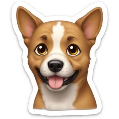 the cutest dog ever sticker