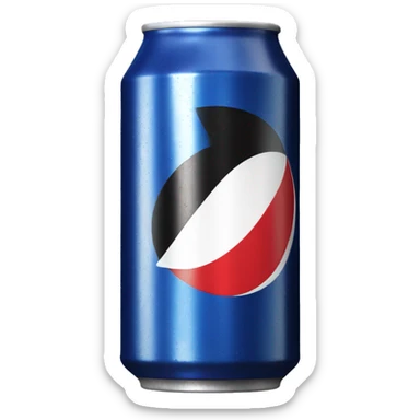 A pepsi Max can sticker