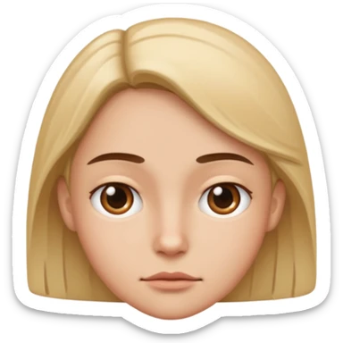 Face side eyeing sticker