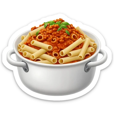 pasta bolognese sticker