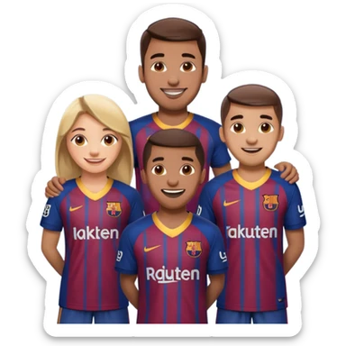 FC BARCELONA SMALL FOR CHATTING sticker