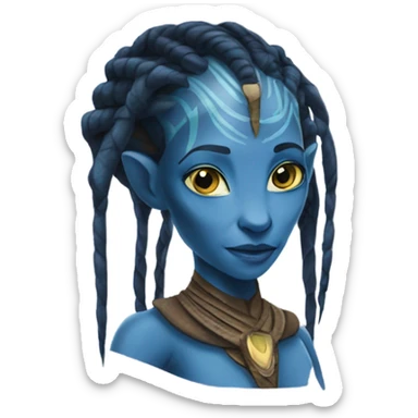 neytiri from avatar sticker