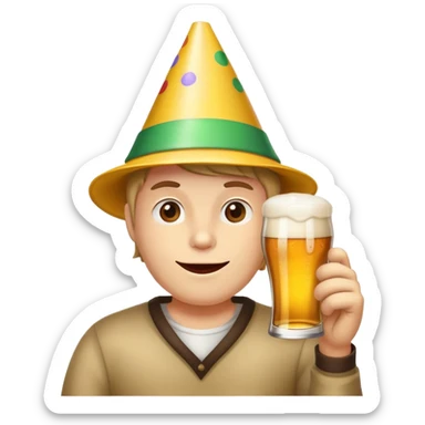 Hillbilly birthday  sticker