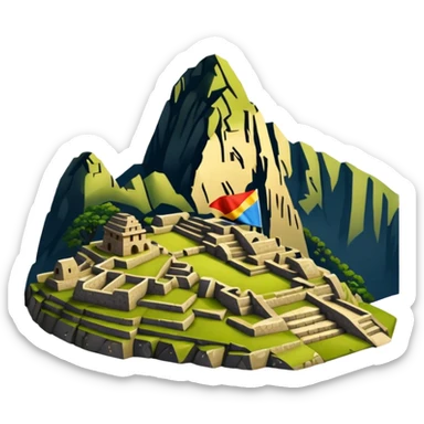 Machu Picchu sticker