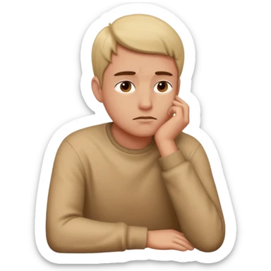 I live by myself sticker