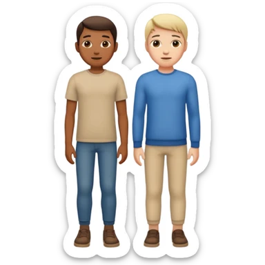 can you show their full body? sticker