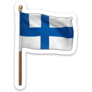 Finland flag sticker