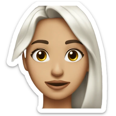 Puedes hacer una chica llorando pero glamorosa 💅 sticker