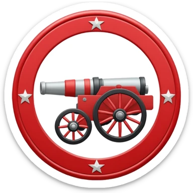 Arsenal badge emoji sticker