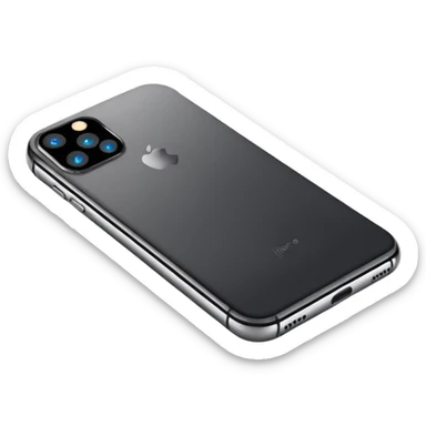 iPhone 16 Pro, minimal background sticker