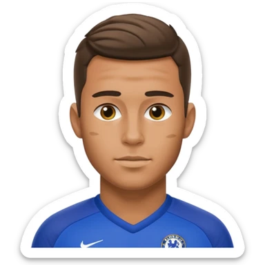 Chelsea fc football player sticker