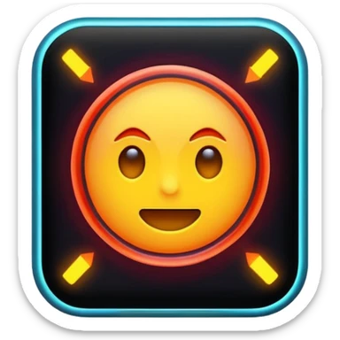 un alerte qui bouge sticker