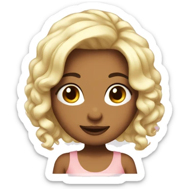 coquette cute emoji sticker