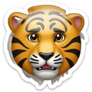 liberation tiger sticker