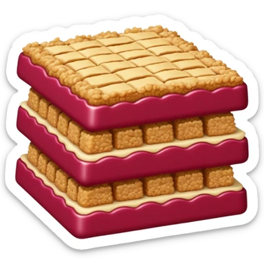 Raspberry Jam Center Bars sticker