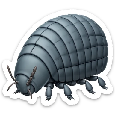pill bug sticker