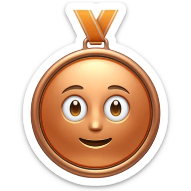 original bronze medal sticker