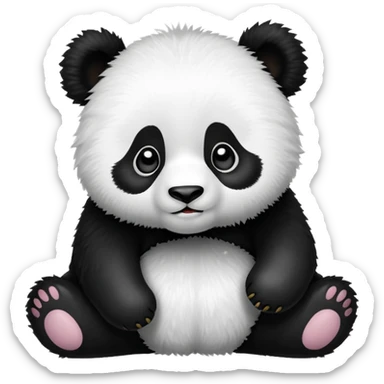 Panda sticker