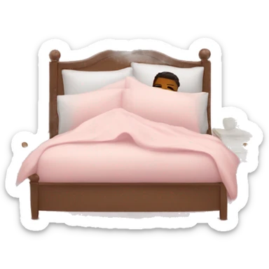 Morning with hearts sticker