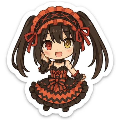 tokisaki kurumi  sticker