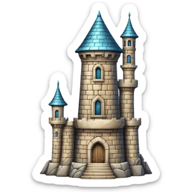 fantasy tower sticker