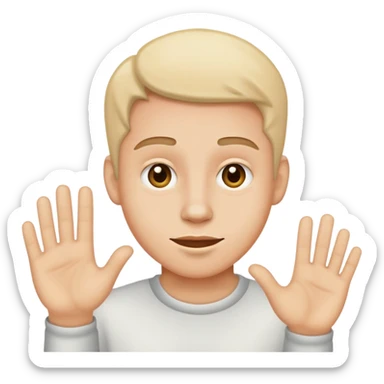 one idiot saying hey sticker