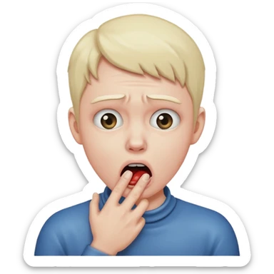 choking yourself sticker