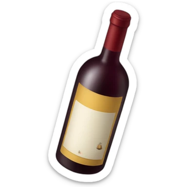 Botella de vino Grandes Vinos sticker