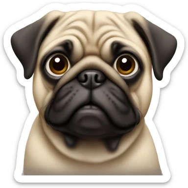 pug sticker