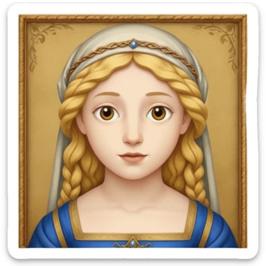 Renaissance painting
 sticker