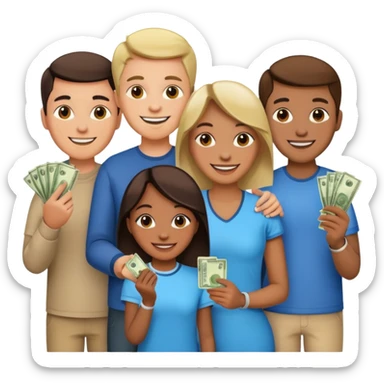 Social contributions sticker