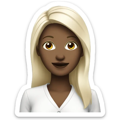 a white-skinned Networking and Personal Brand Consultant sticker