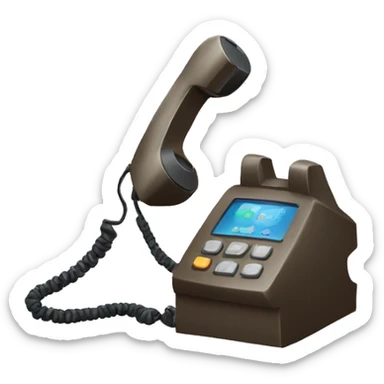 Une interdiction téléphone  sticker